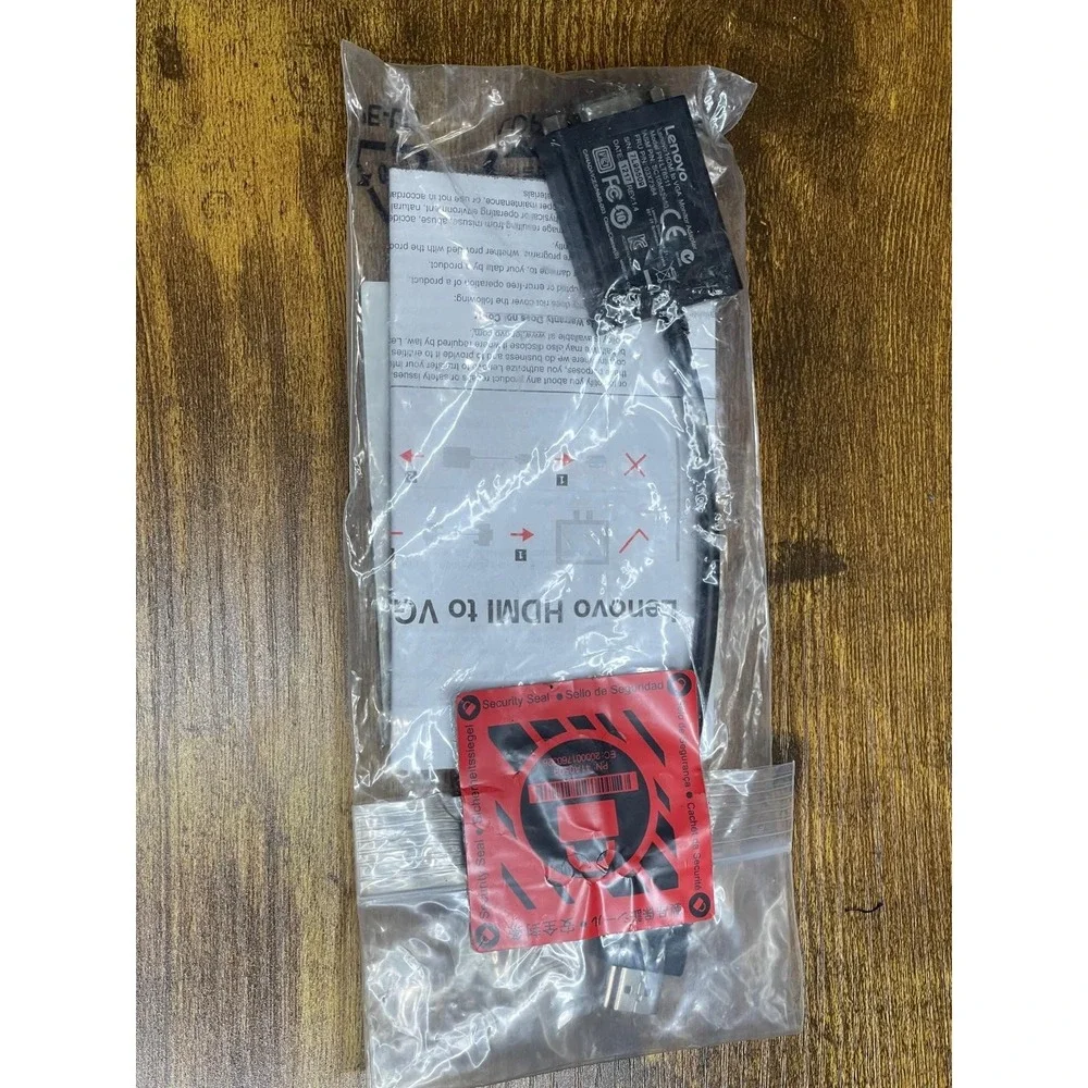 HDMI to VGA Lenovo Monitor Adapter‎ - Black